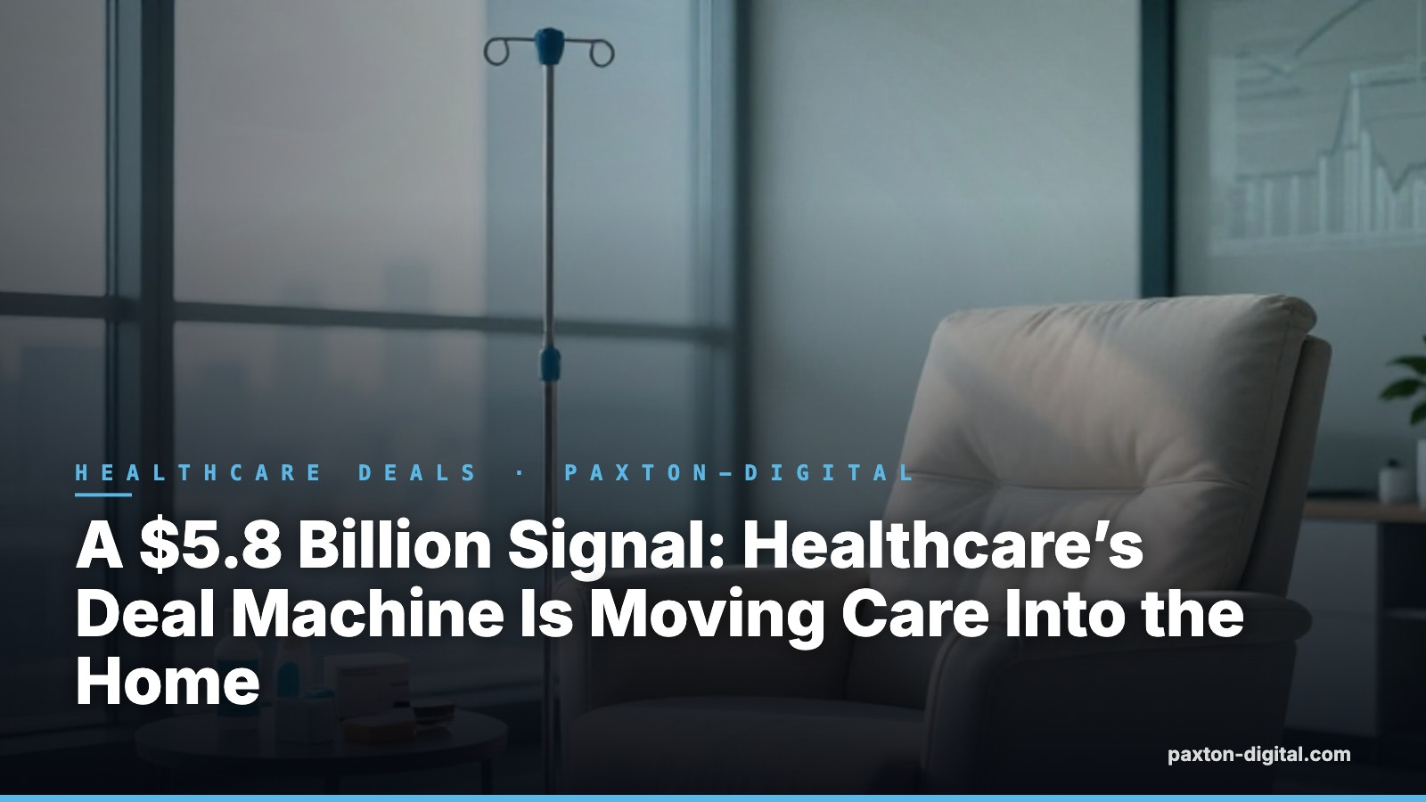 A $5.8 Billion Signal: Healthcare’s Deal Machine Is Moving Care Into the Home