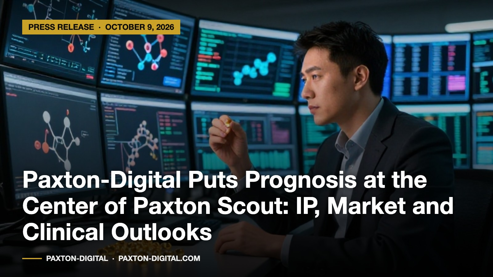 Paxton-Digital Puts Prognosis at the Center of Paxton Scout: IP, Market and Clinical Outlooks